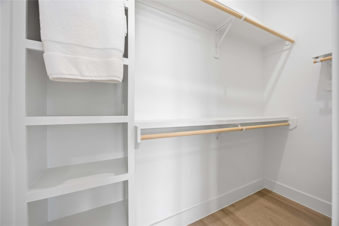 3103 Lelia Street, Unit B Houston, TX 77026 - Photo 28 of 30 a view of an empty walk in closet