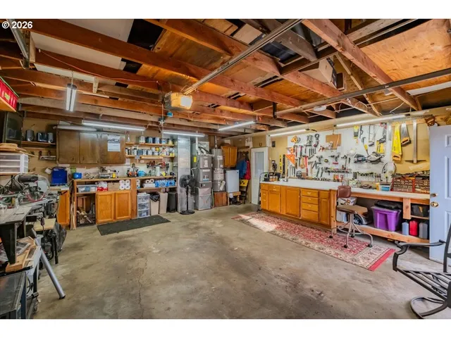 a view of storage and utility room