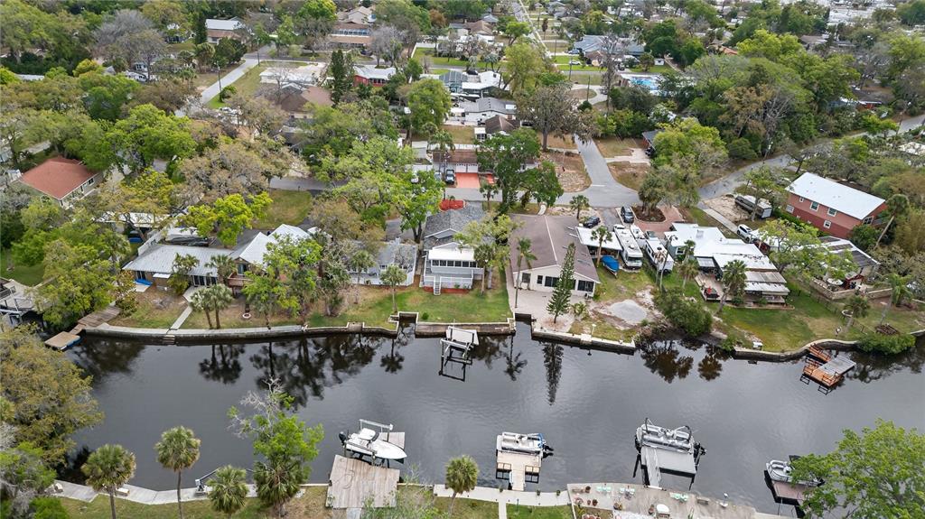5851 Rio Drive New Port Richey, FL 34652 - Photo 44 of 50 an aerial view of residential houses with outdoor space