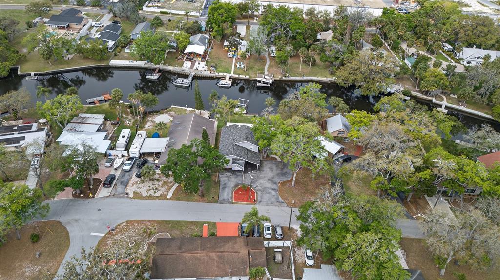 5851 Rio Drive New Port Richey, FL 34652 - Photo 45 of 50 an aerial view of residential house with outdoor space
