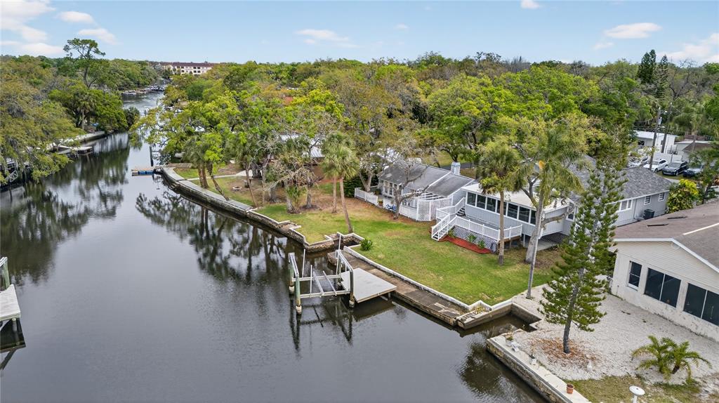 5851 Rio Drive New Port Richey, FL 34652 - Photo 46 of 50 an aerial view of lake and residential houses