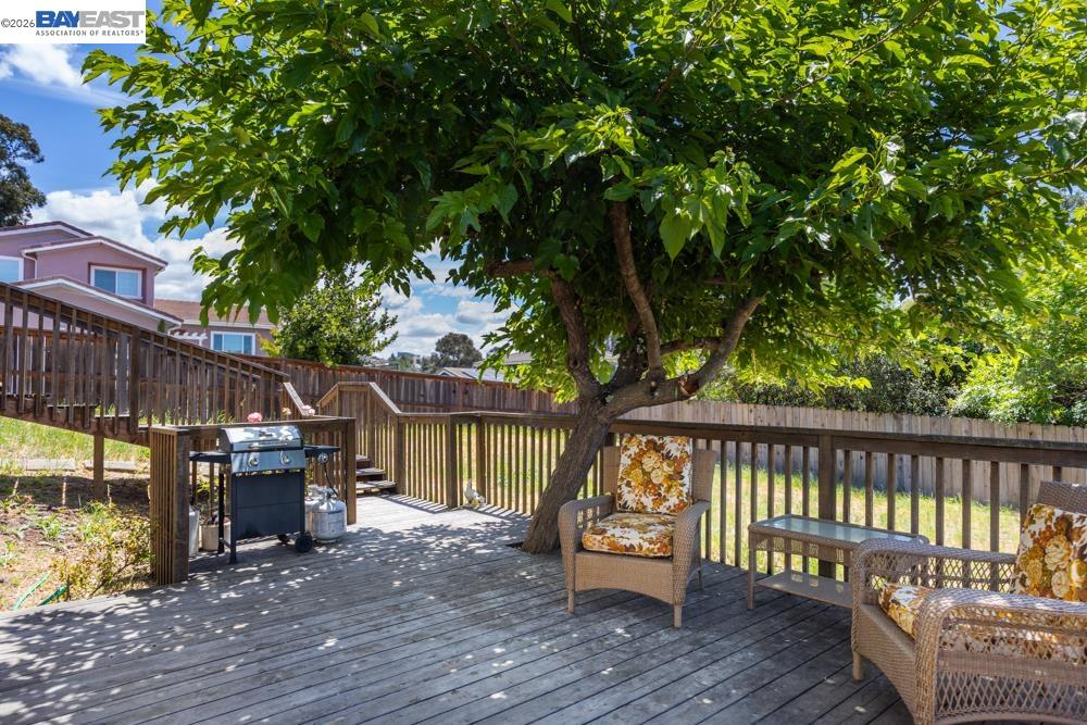4591 Edwards Lane Castro Valley, CA 94546 - Photo 25 of 44 a view of house with deck and outdoor seating