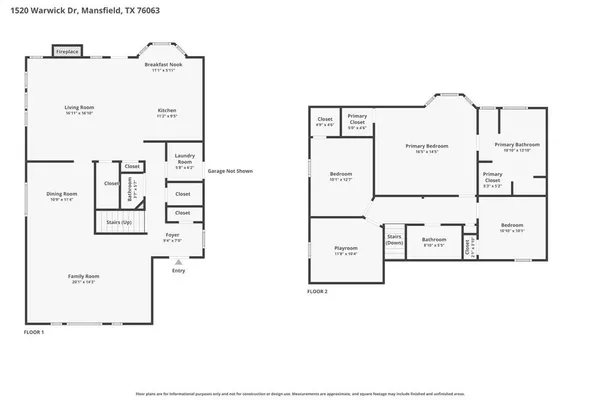 $405,000 | 1520 Warwick Drive, Mansfield, TX 76063