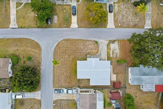 a view of a house with a swimming pool