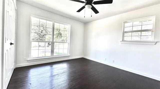 wooden floor in an empty room