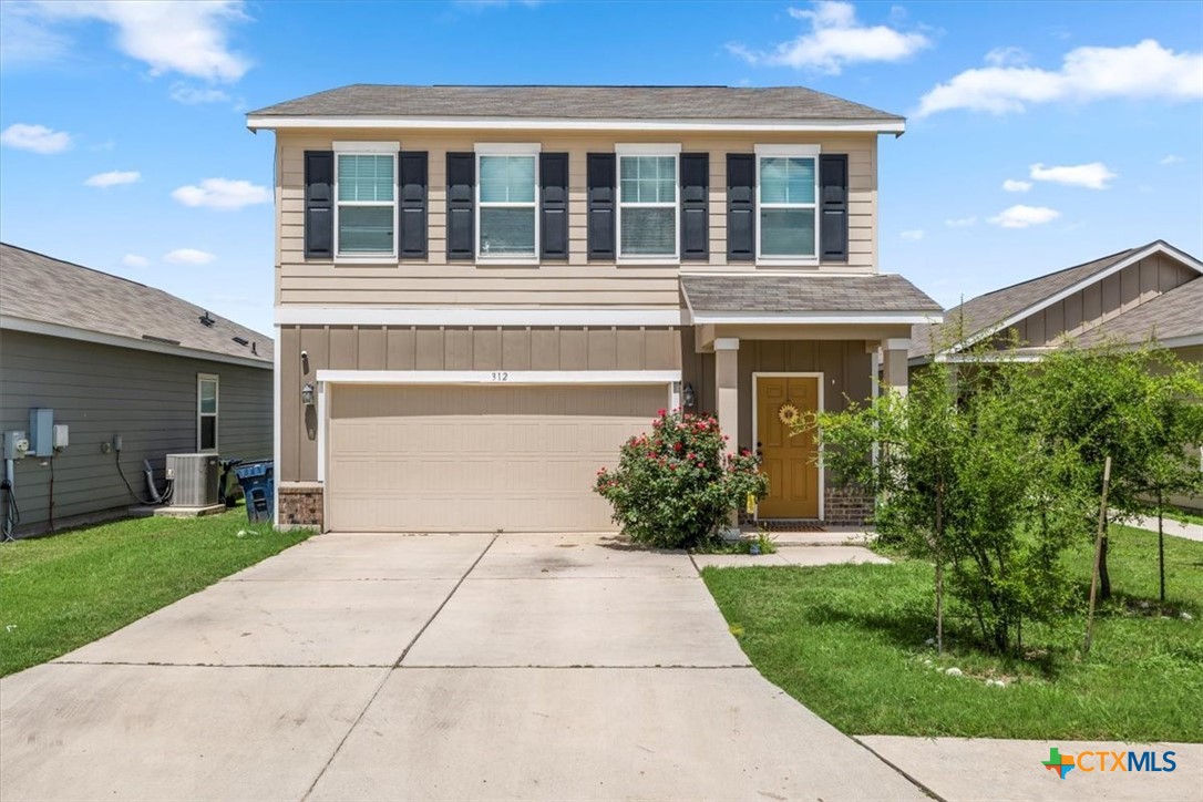 front view of house with a yard
