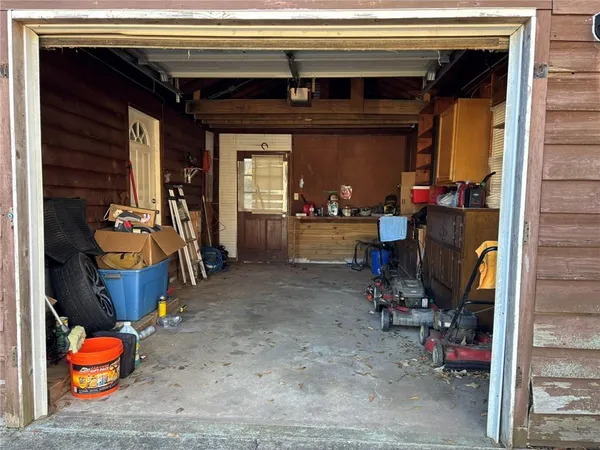 a view of room with gym equipment