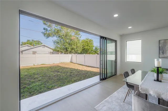 a view of a house with a outdoor space