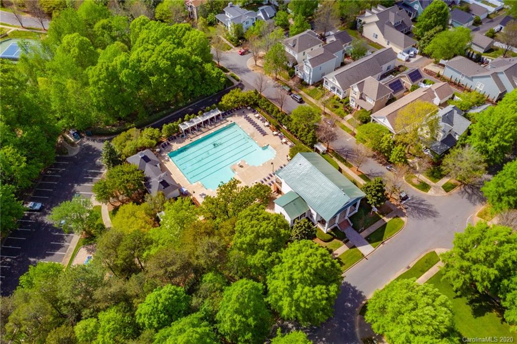 3236 Colonel Springs Way Fort Mill, SC 29708 - Photo 44 of 45 an aerial view of residential house with outdoor space and swimming pool