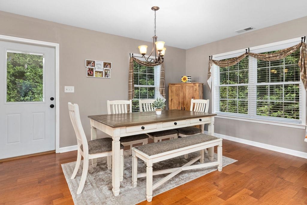 224 Inglecress Road Waynesboro, VA 22980 - Photo 12 of 42 a view of a dining room with furniture window and outside view