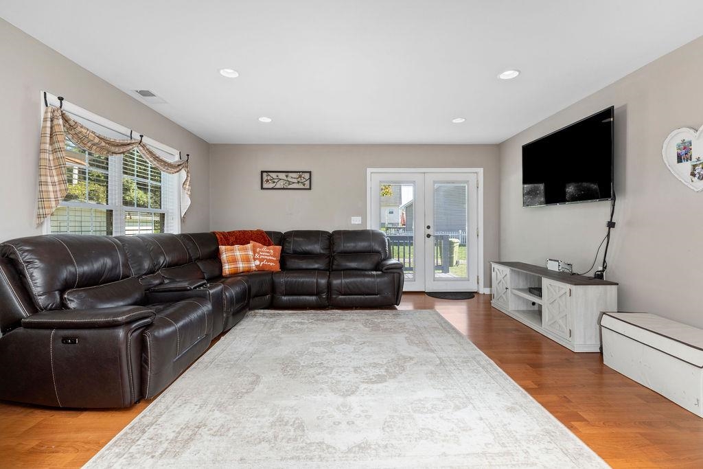 224 Inglecress Road Waynesboro, VA 22980 - Photo 13 of 42 a living room with furniture and a flat screen tv