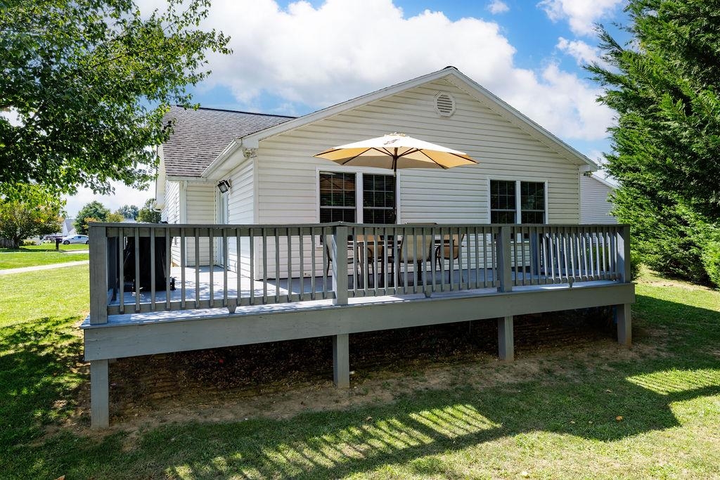 224 Inglecress Road Waynesboro, VA 22980 - Photo 37 of 42 a view of a house with backyard and deck area