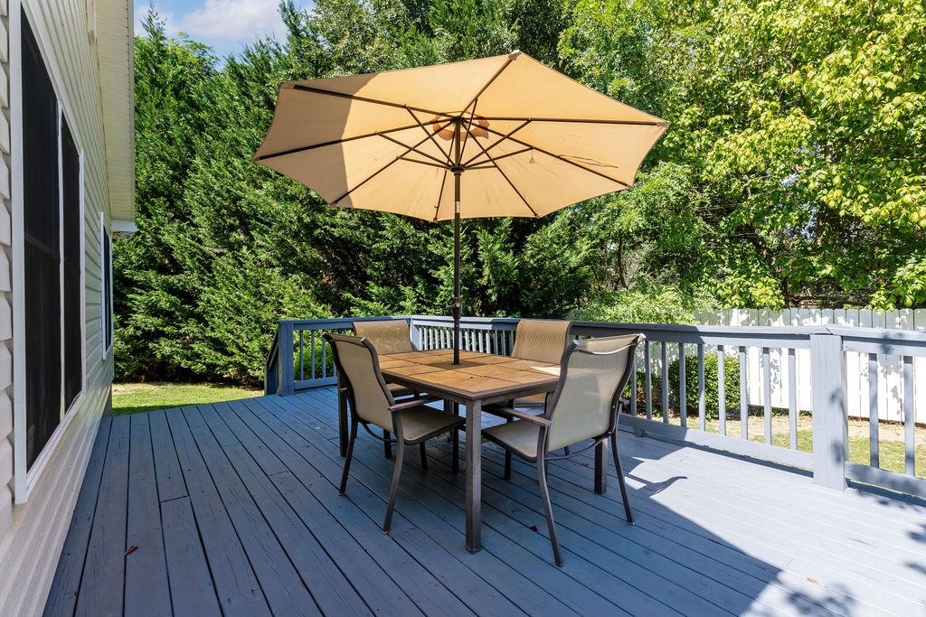 224 Inglecress Road Waynesboro, VA 22980 - Photo 38 of 42 a view of balcony with furniture and umbrella