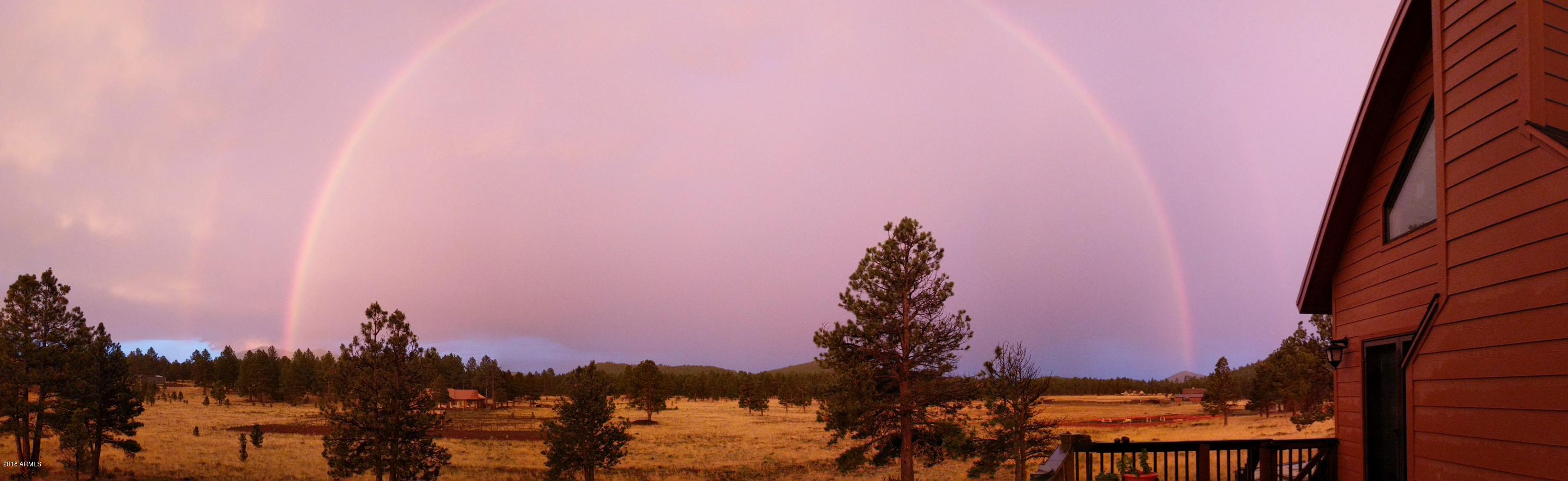 2373 Forrest Ranch Loop Parks Parks, AZ 86018 - Photo 40 of 40 Full Rainbow from home