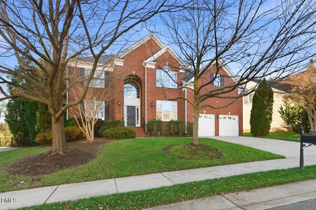 a aerial view of a house