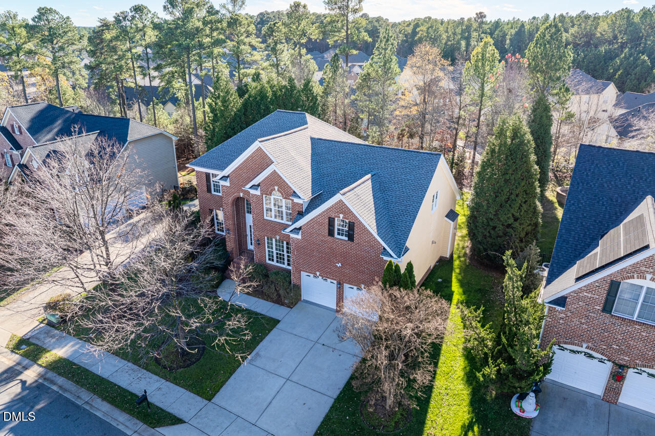 9441 Collingdale Way Raleigh, NC 27617 - Photo 3 of 54 a aerial view of a house