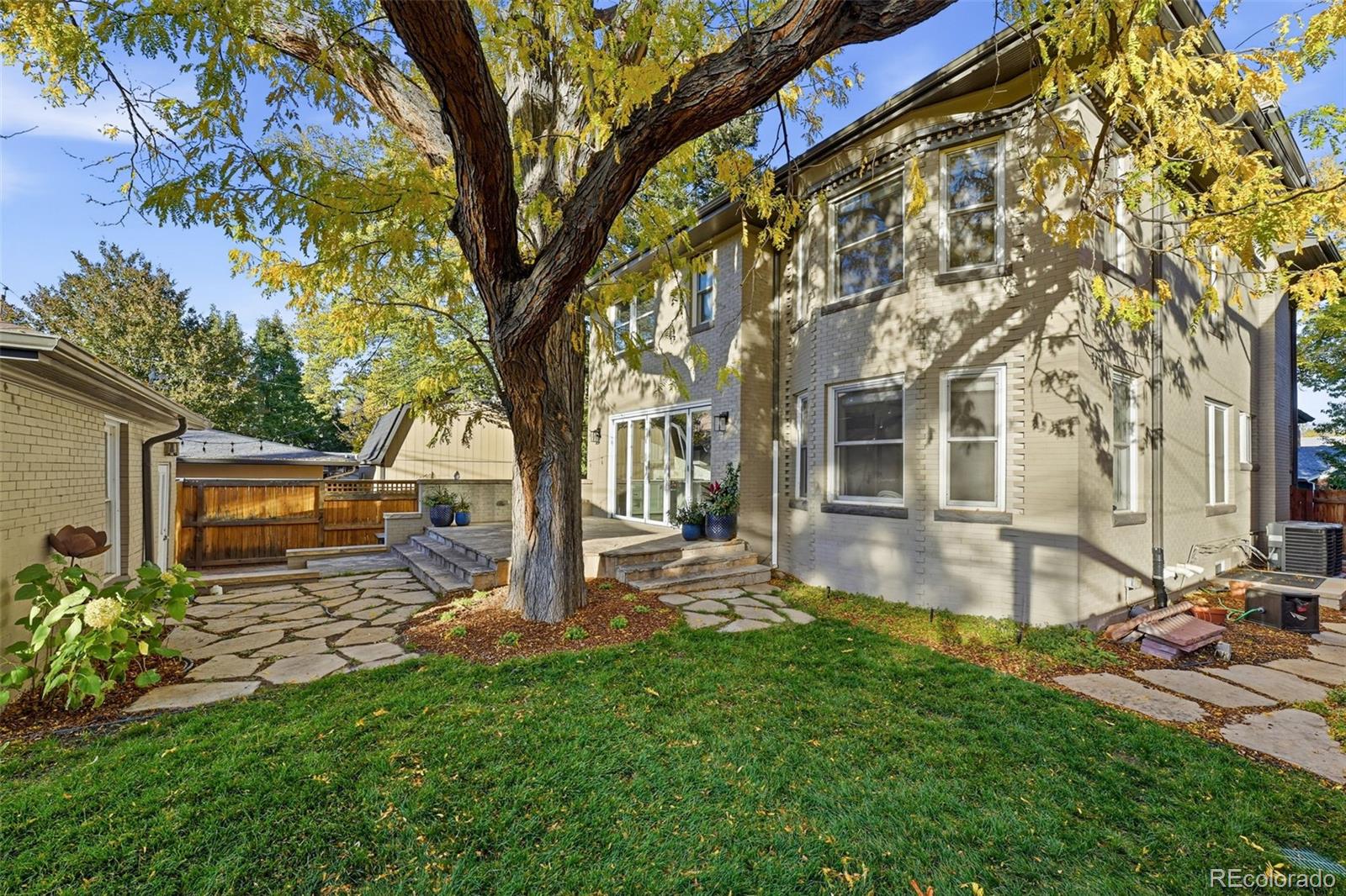 1257 Fillmore Street Denver, CO 80206 - Photo 49 of 50 a view of a backyard with a garden