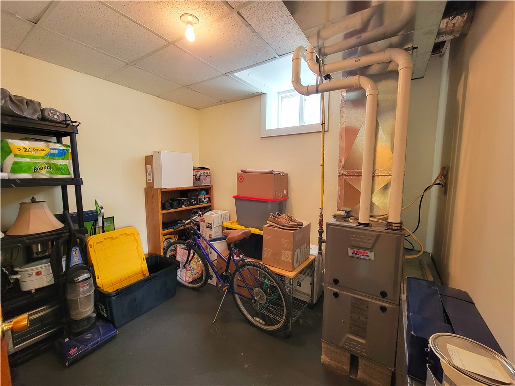 3945 Lake Avenue Hector, NY 14818 - Photo 26 of 27 Lower Level Furnace Room And Storage Area