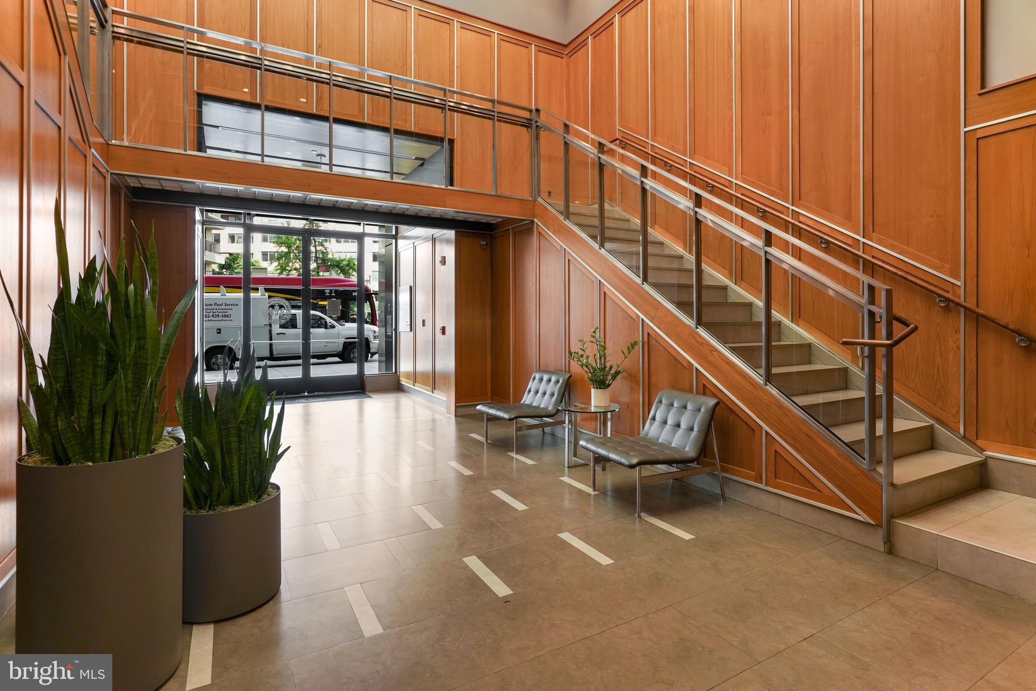 1133 14th Street Northwest, Unit 809 Washington, DC 20005 - Photo 17 of 27 a view of a building with sitting area