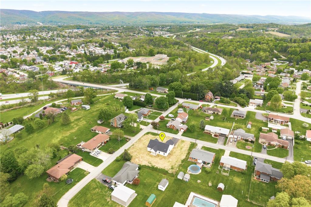 16 Margaret Street Uniontown, PA 15401 - Photo 48 of 50 an aerial view of residential houses with outdoor space