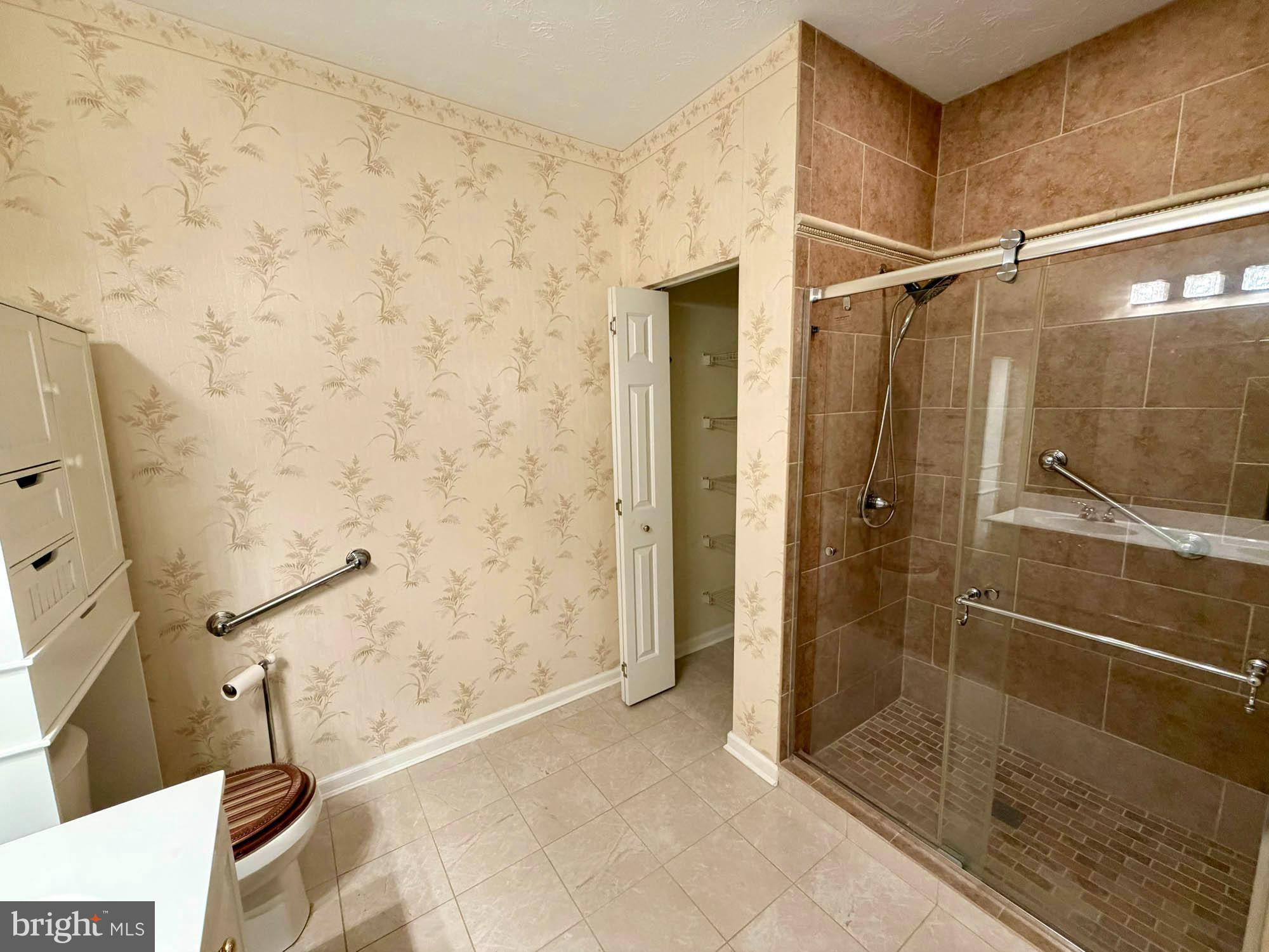 4501 Talcott Terrace, Unit 4501P Perry Hall, MD 21128 - Photo 15 of 21 a bathroom with a shower and a sink