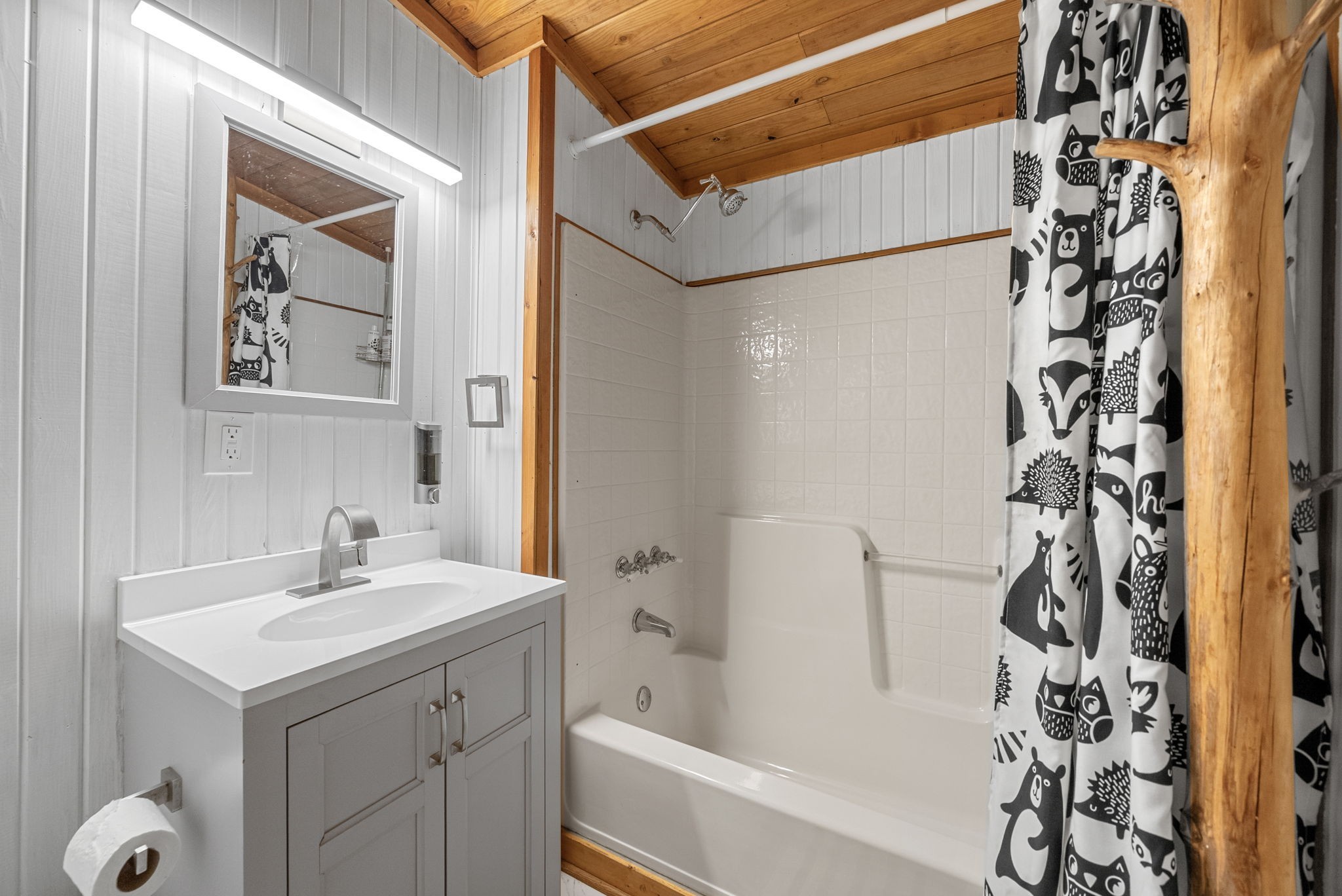 1205 Shakerag Road Hanson, KY 42413 - Photo 28 of 50 a bathroom with a sink and a bathtub