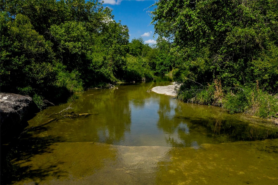 a view of swimming pool with yard