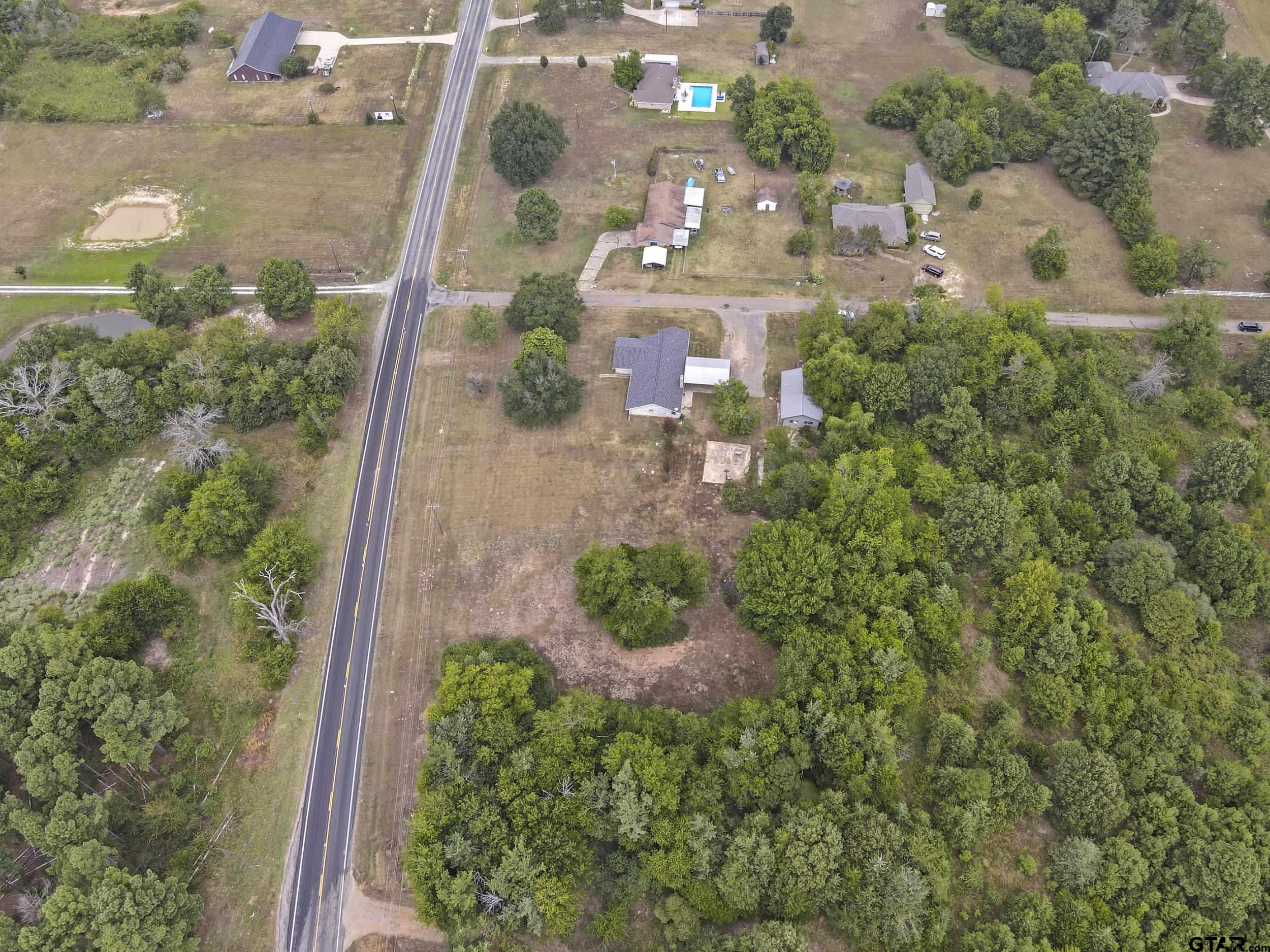 38 Quail Valley Road Mount Vernon, TX 75457 - Photo 44 of 46 an aerial view of residential house with outdoor space