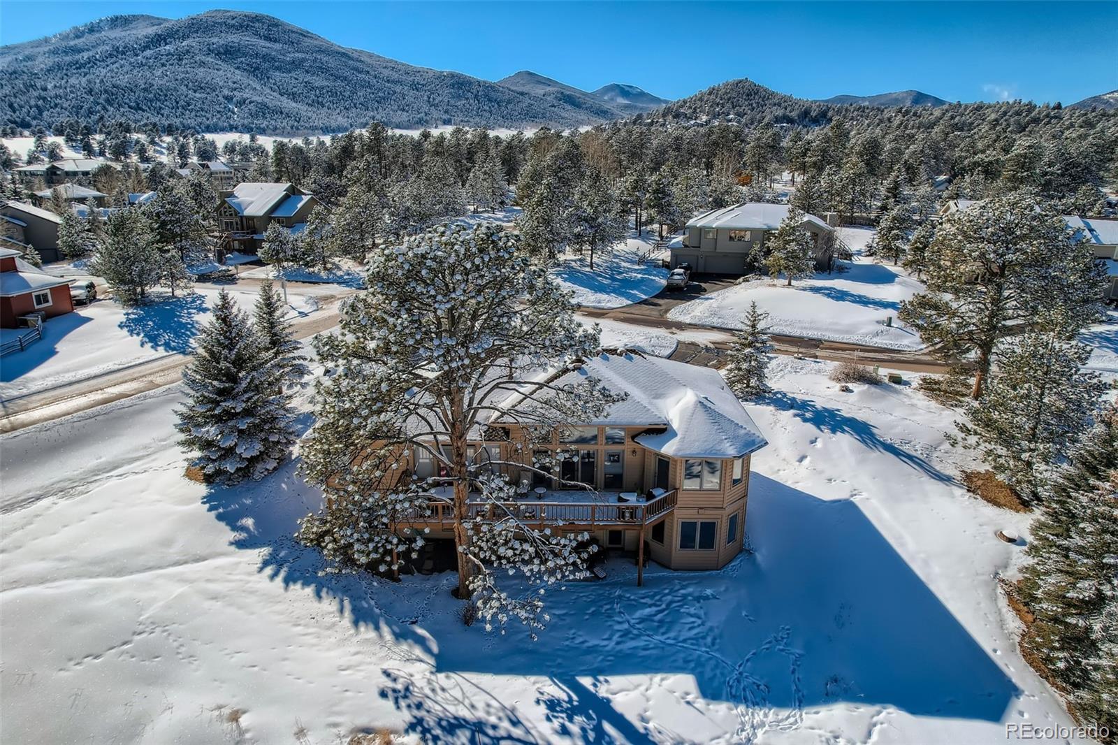 1634 Muirfield Lane Evergreen, CO 80439 - Photo 35 of 40 a view of outdoor space and city view