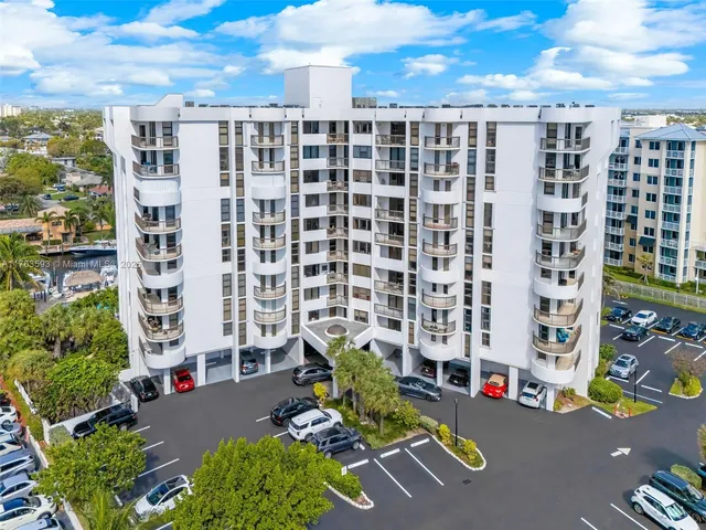 a view of a city with tall buildings