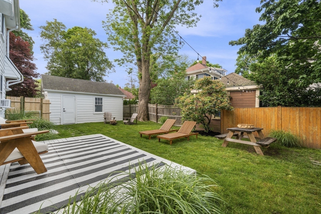 5 Chesterlee Lane Swampscott, MA 01907 - Photo 38 of 42 a view of a house with backyard and sitting area