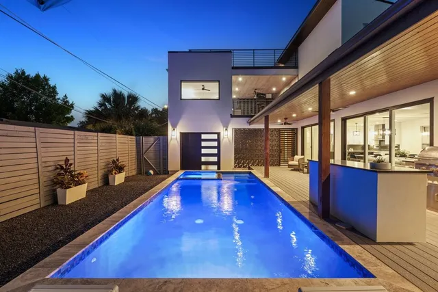 a view of a living room with a patio