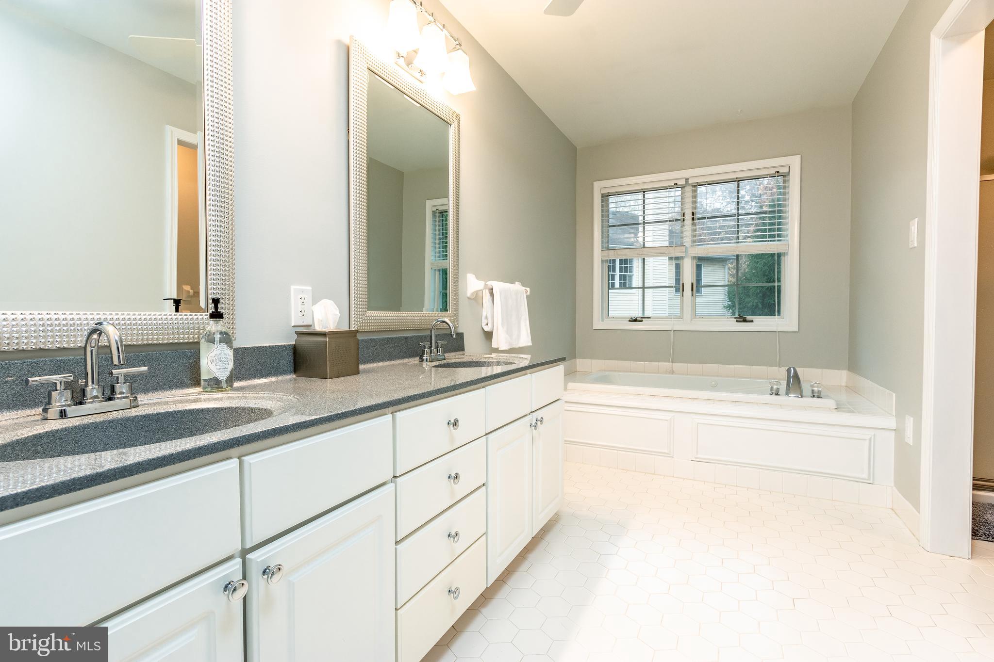 104 Inis Way Malvern, PA 19355 - Photo 28 of 46 Master Bathroom with jetted tub & shower stall