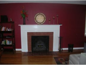 308 Fieldcrest Road Bristol, TN 37620 - Photo 6 of 11 Living Room Fireplace