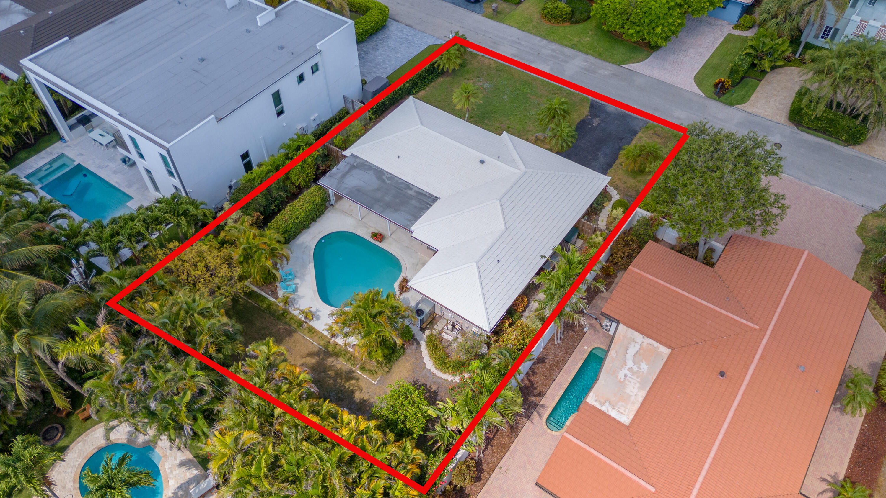 366 Northeast Wavecrest Court Boca Raton, FL 33432 - Photo 9 of 11 \Aerial