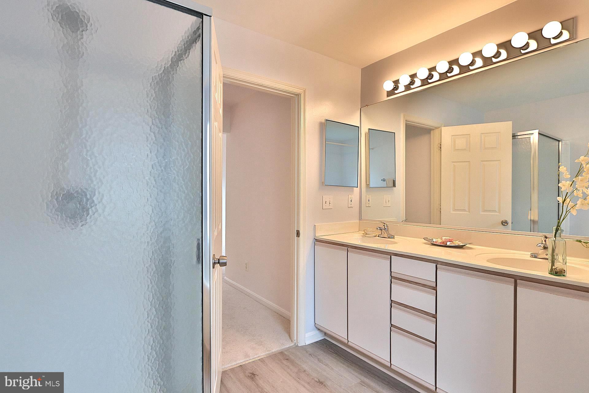 114 Rabbit Chase Drive Laurel, MD 20724 - Photo 20 of 37 Master bath w/ Double vanity & new faucets
