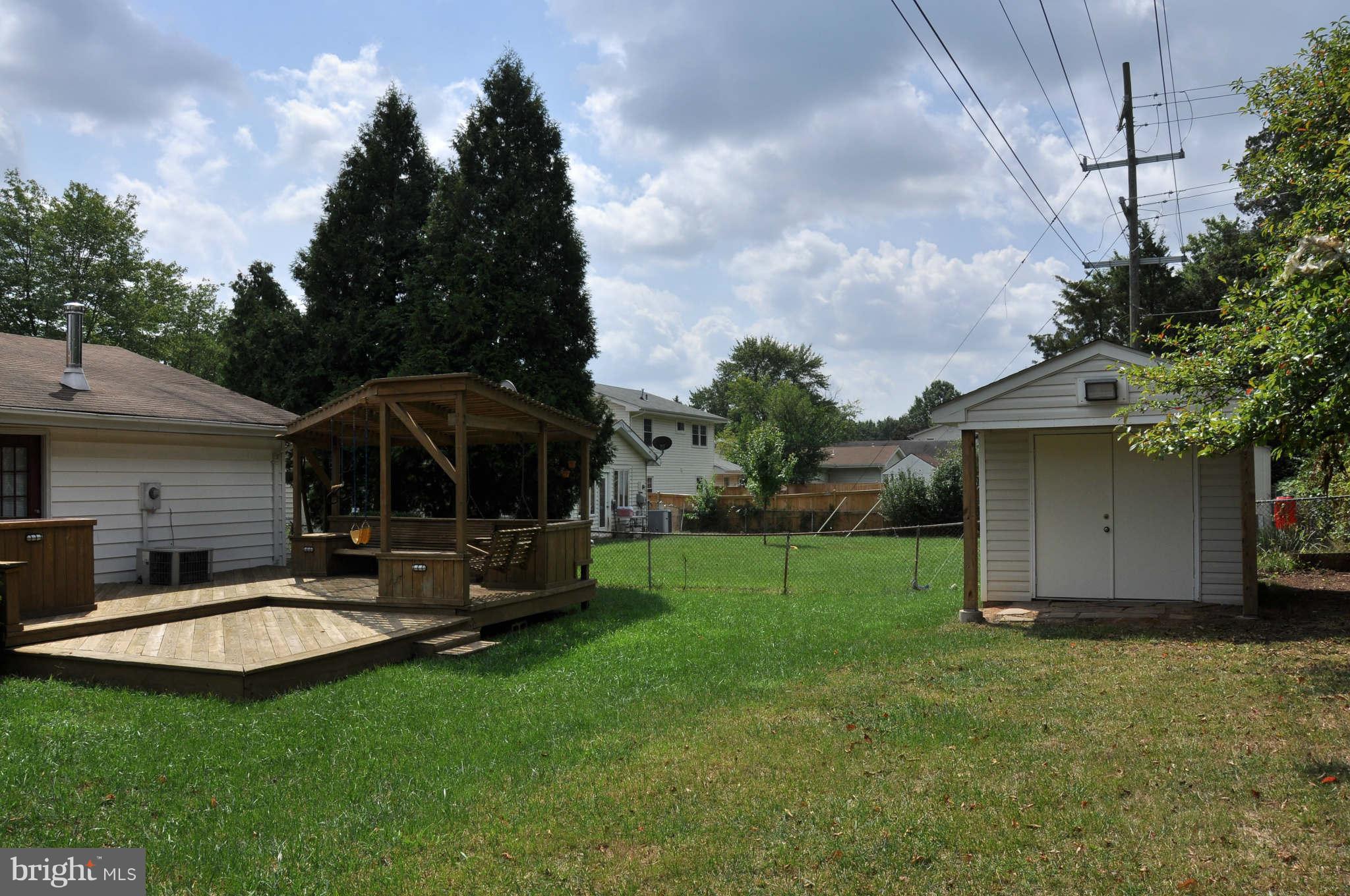 713 North York Road Sterling, VA 20164 - Photo 7 of 23 Deck and Shed
