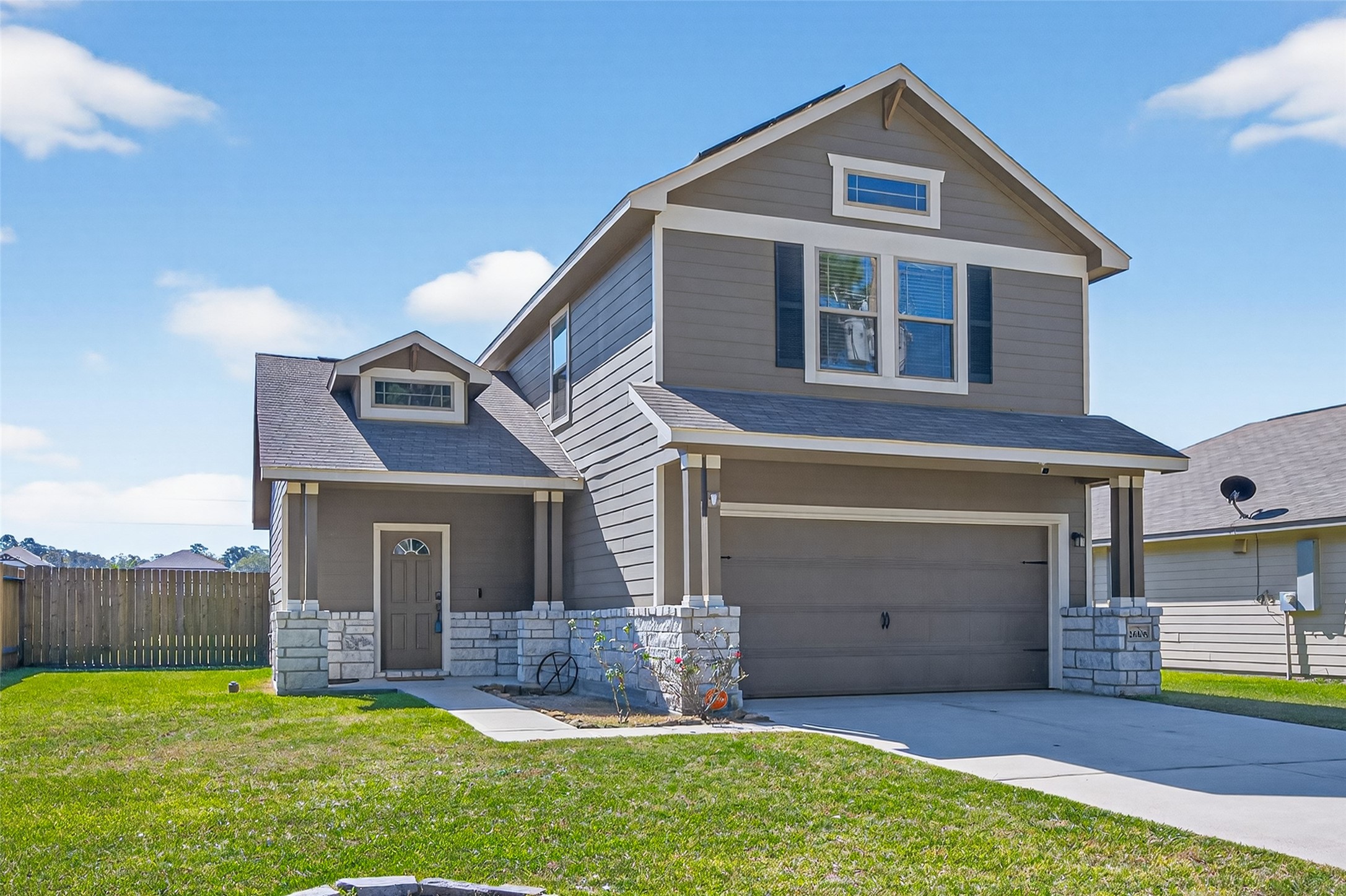 26108 Morgan Cemetery Road Cleveland, TX 77328 - Photo 2 of 39 Front of home, professional pictures coming.