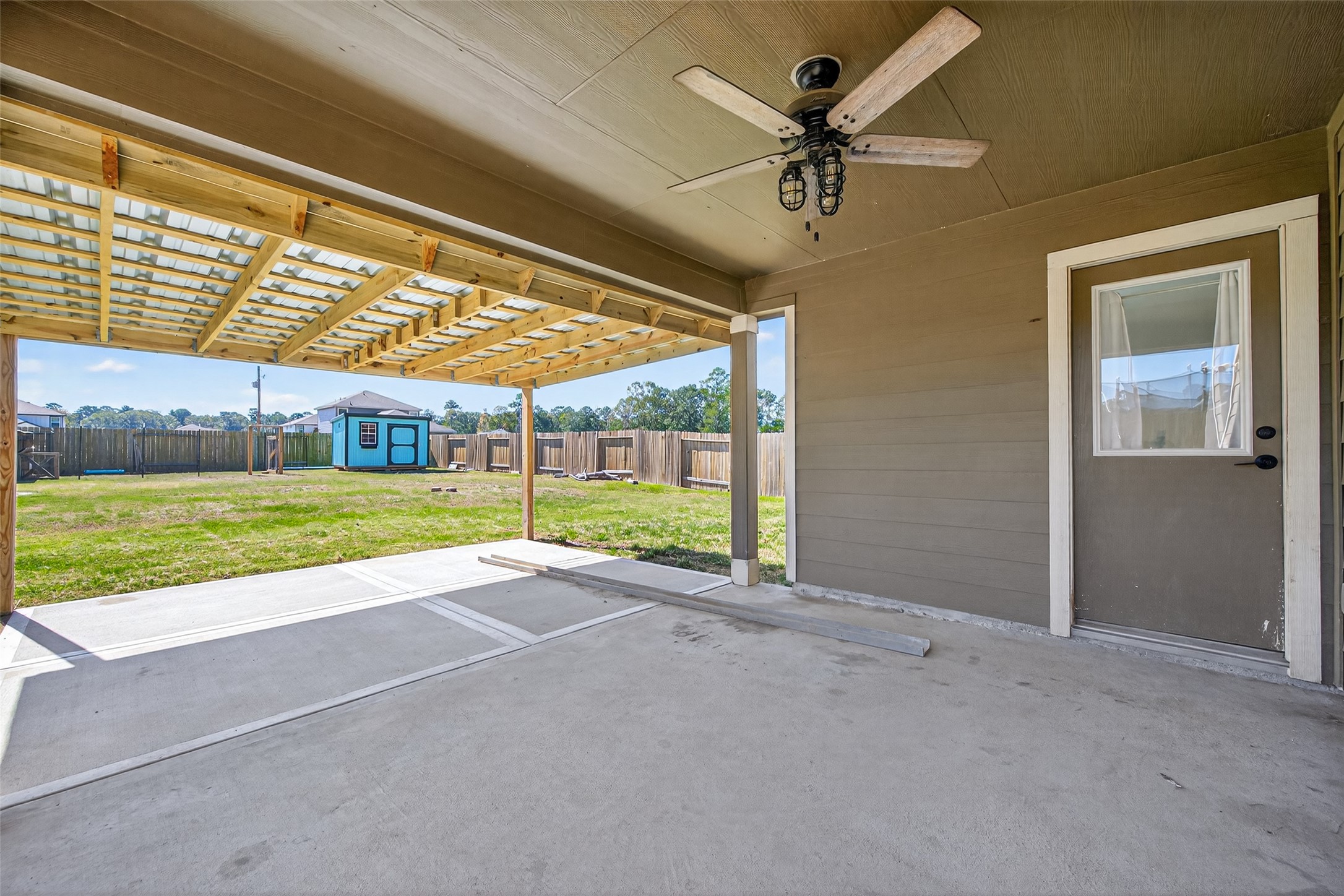 26108 Morgan Cemetery Road Cleveland, TX 77328 - Photo 30 of 39 Front of home, professional pictures coming.