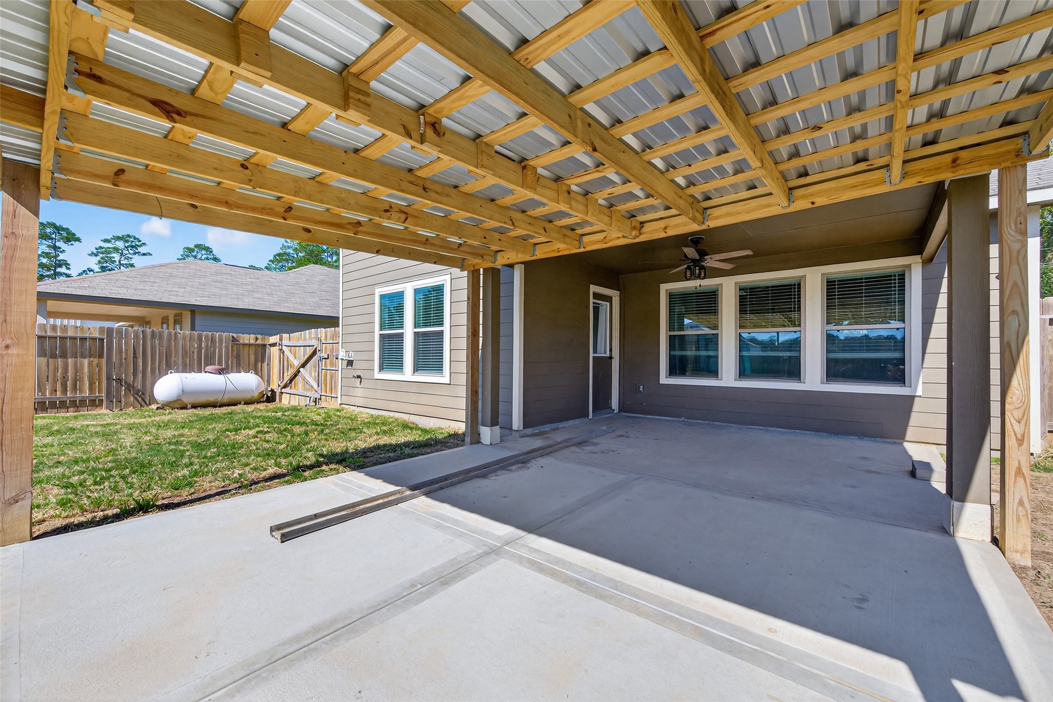 26108 Morgan Cemetery Road Cleveland, TX 77328 - Photo 31 of 39 Front of home, professional pictures coming.