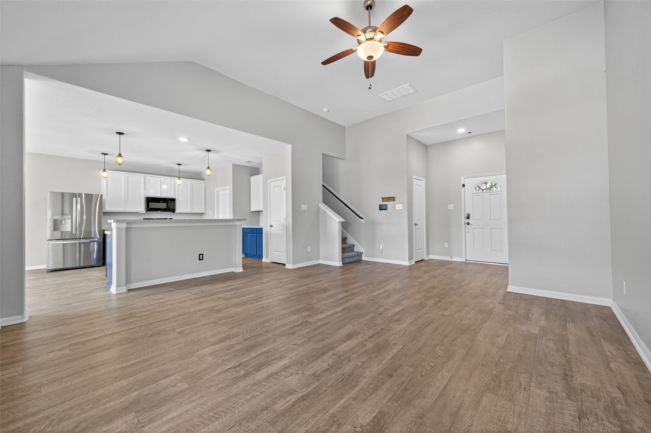 26108 Morgan Cemetery Road Cleveland, TX 77328 - Photo 5 of 39 a view of a kitchen with a sink and a window