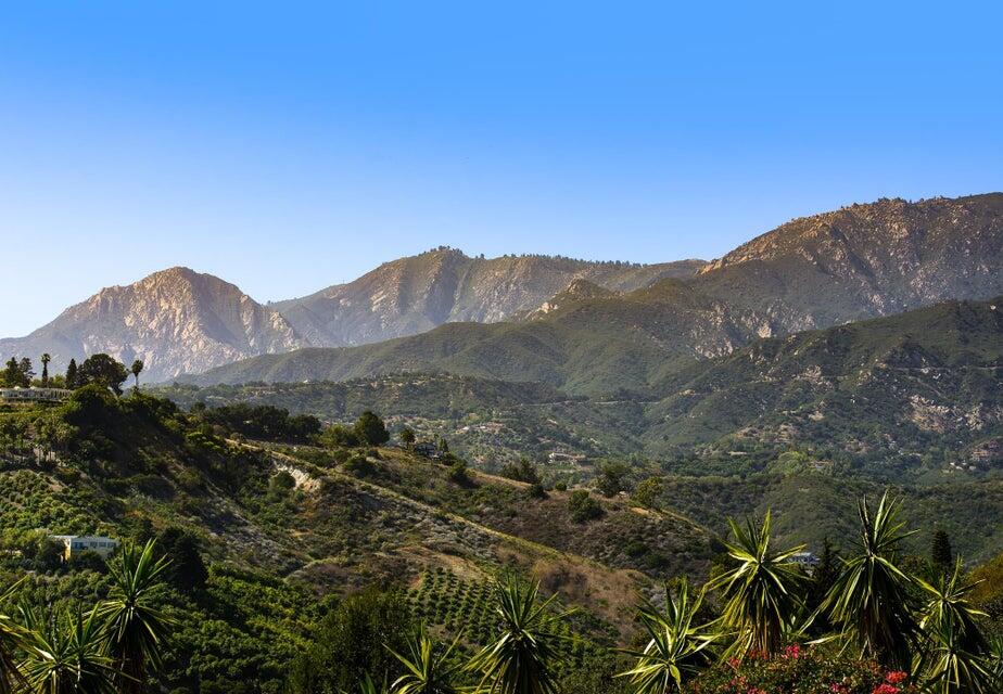80 Chase Drive Santa Barbara, CA 93108 - Photo 18 of 18 a view of a house with a mountain in the background