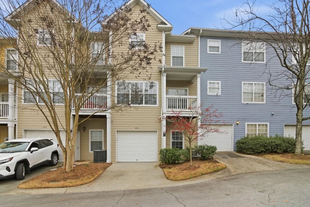 1732 Pryor Road Southwest, Unit 803 Atlanta, GA 30315 - Photo 24 of 26 front view of a house with a street