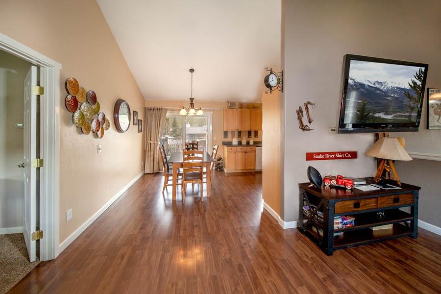 53 Big Elk Road Dillon, CO 80435 - Photo 14 of 33 a living room with furniture and a flat screen tv