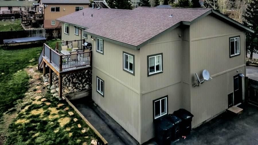 53 Big Elk Road Dillon, CO 80435 - Photo 10 of 33 a aerial view of a house with a balcony