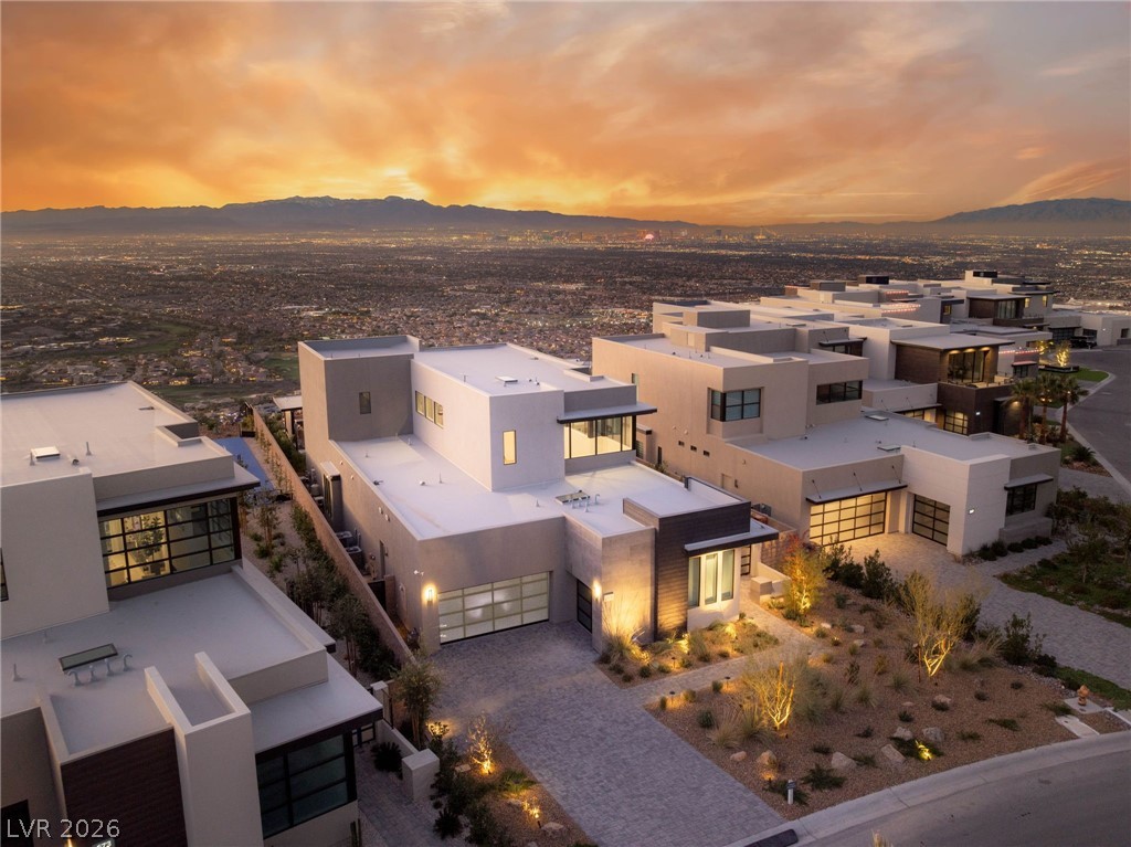 571 Overlook Rim Drive Henderson, NV 89012 - Photo 76 of 85 Drone / aerial view of a mountainous background