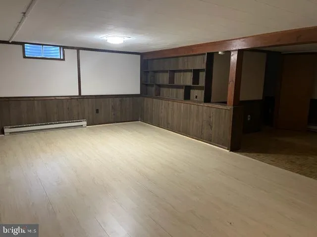 a view of wooden floor