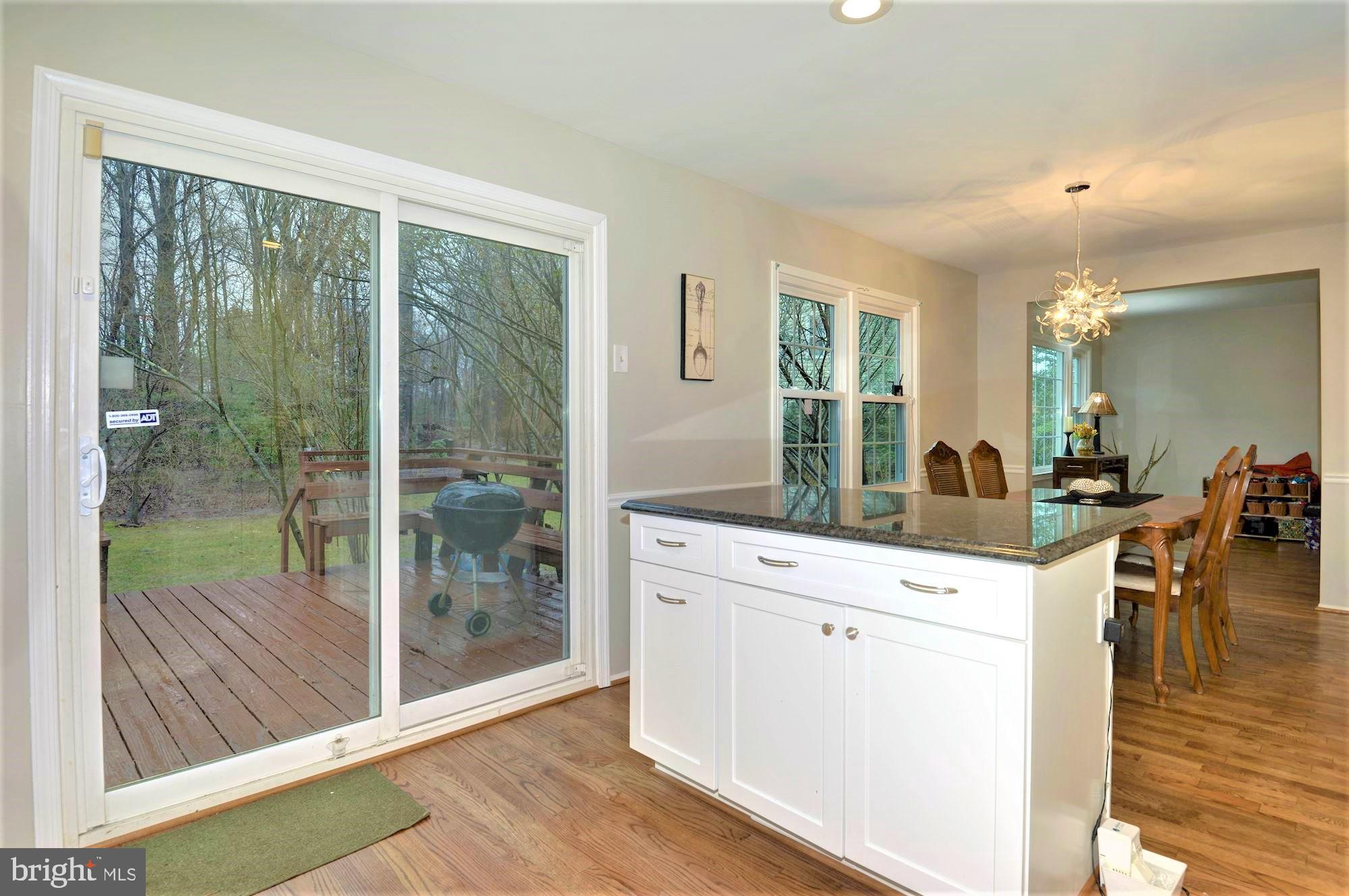 2305 Rosedown Drive Reston, VA 20191 - Photo 20 of 43 Deck off the kitchen with new sliding door