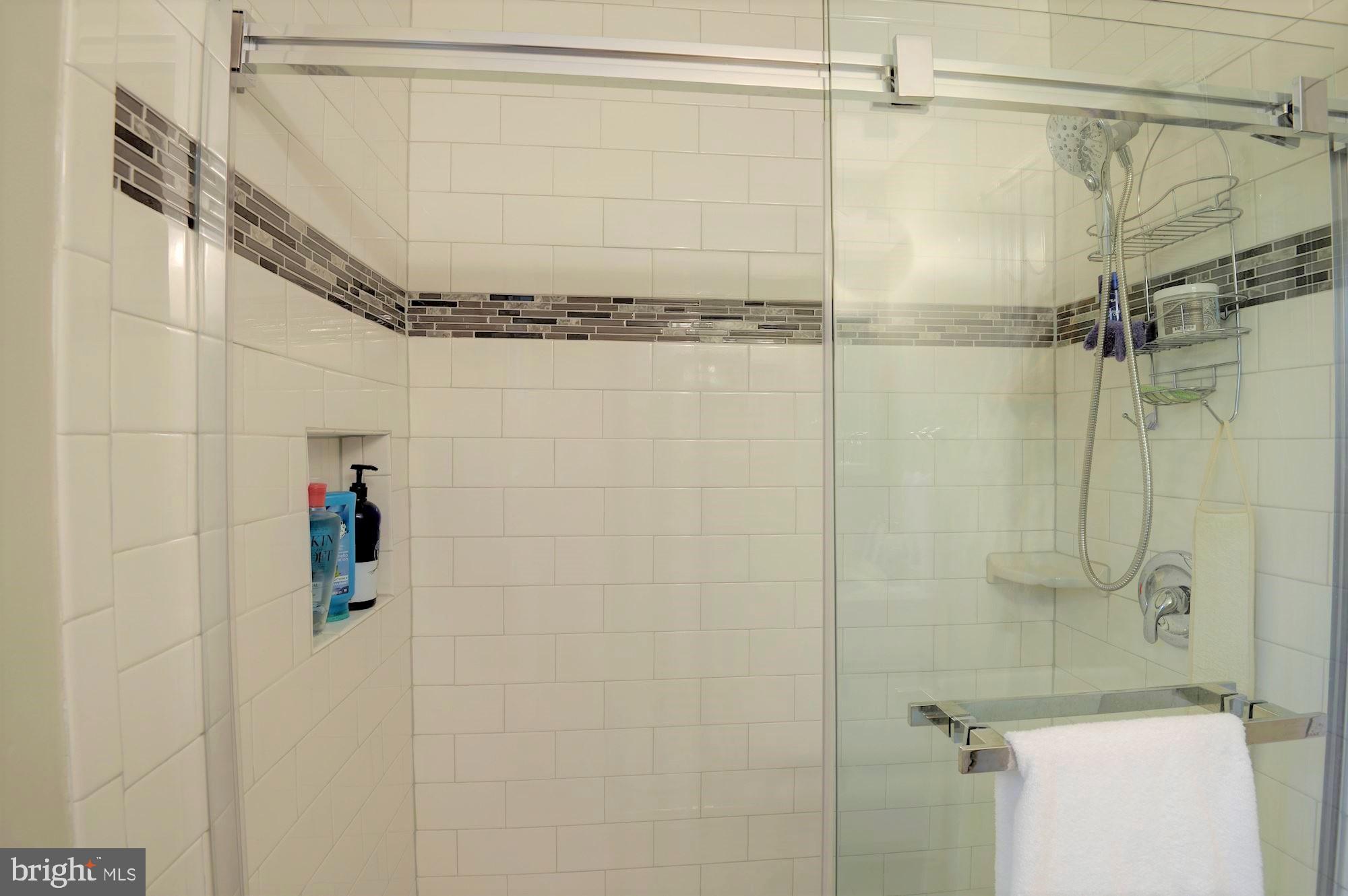 2305 Rosedown Drive Reston, VA 20191 - Photo 25 of 43 brand new updated master bathroom with shower