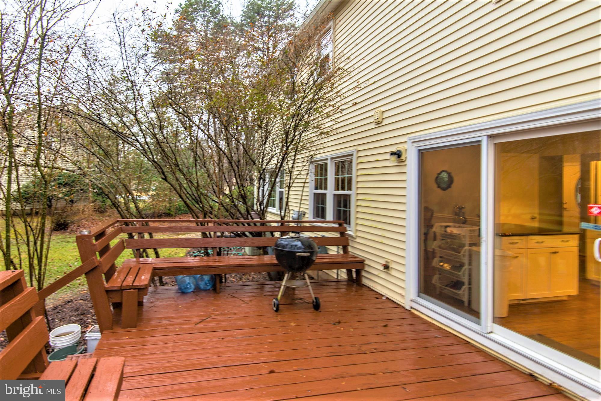 2305 Rosedown Drive Reston, VA 20191 - Photo 37 of 43 deck with built in benches